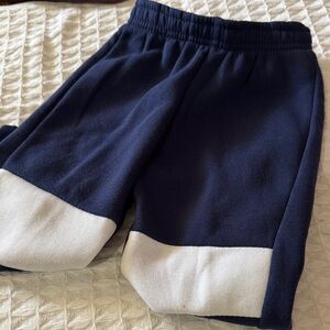 Kids Navy and White Joggers